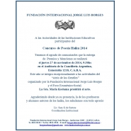 FUNDACIÓN INTERNACIONAL “JORGE LUIS BORGES” - CONCURSO DE POESÍA HAIKU 2014